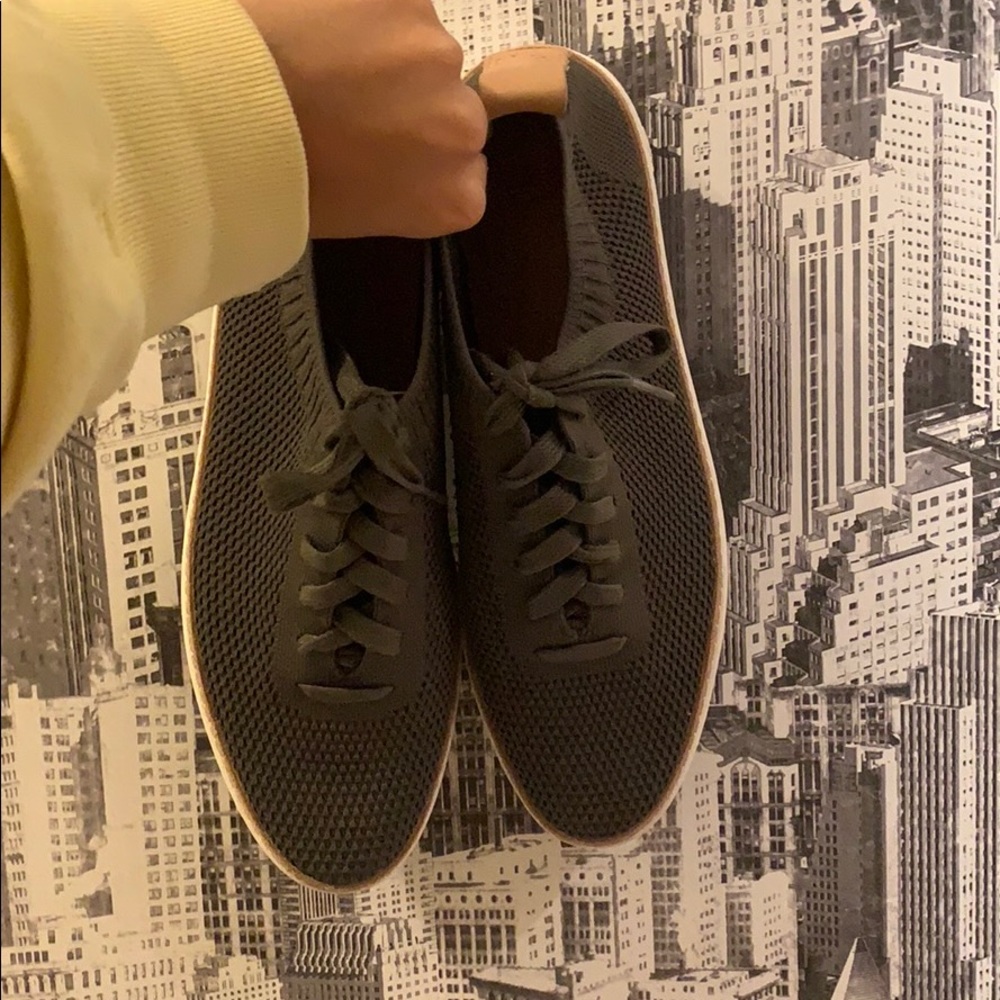 uggs knitted green sneakers